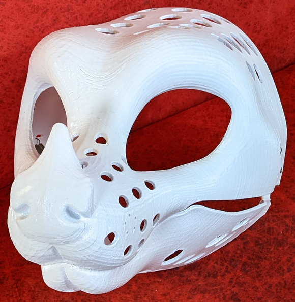 Feminine Toony Leaf-nosed Bat Head Base Variant 1