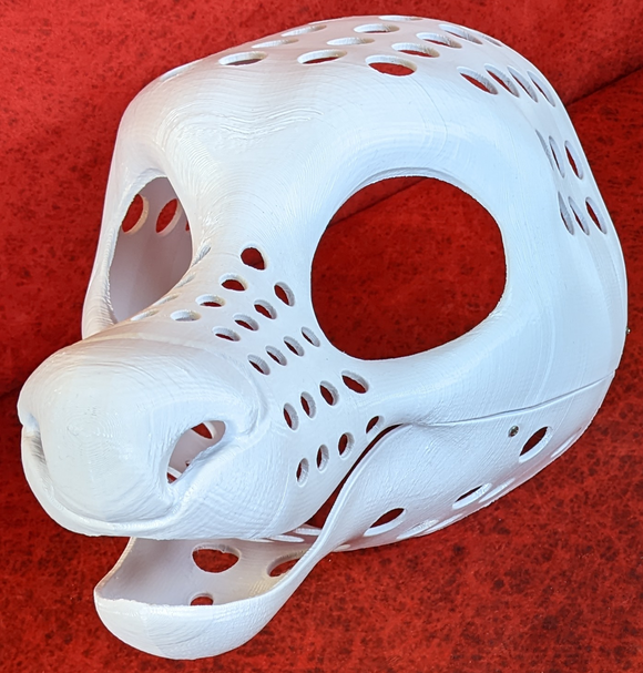 Gender Neutral Toony Deer Static Jaw Head Base Variant 1