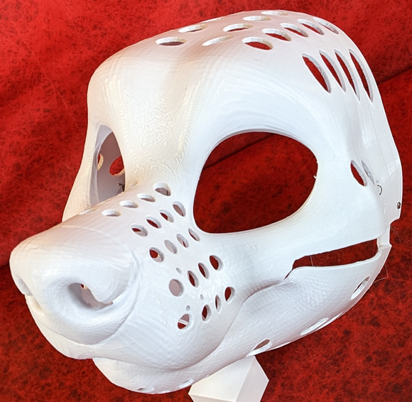 Feminine Toony Large Canine Head Base Variant 1