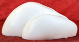7" Wide 4-Toe Slim Small Foam Paw Set