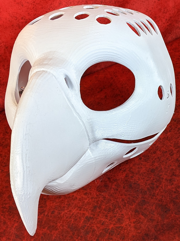 Gender Neutral Macaw Parrot Head Base