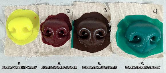 Silicone Realistic Canine Noses