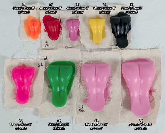 Silicone Round Tongues
