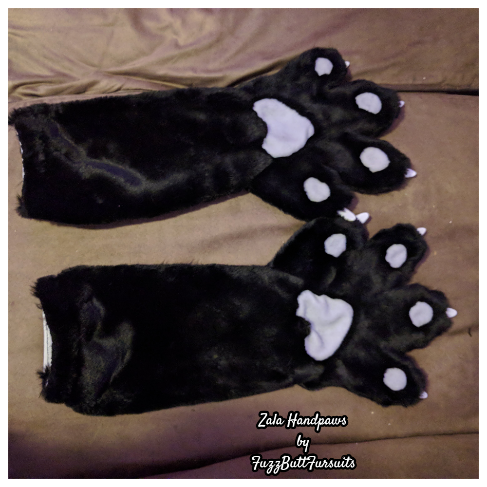 Custom Fursuit Handpaws · FuzzButt Fursuits - Main Image