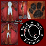 Custom Fursuit Bodysuits w/ Straight Legs