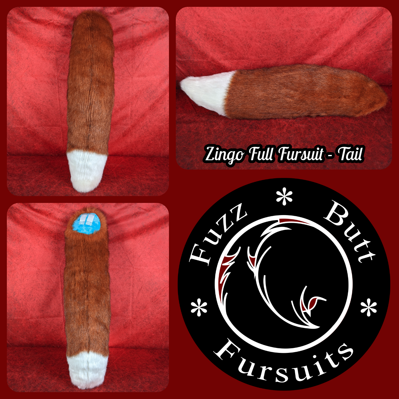 Custom Large Fursuit Tails (26" to 35")