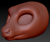 Western Kemono Caribou/Reindeer Head Base