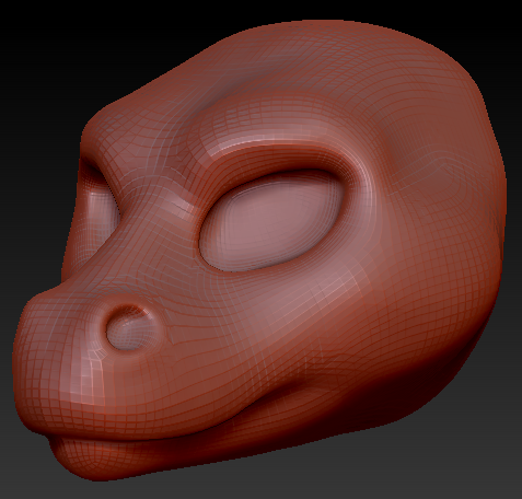 Feminine Long-nosed Angel Dragon Head Base
