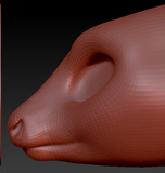 Western Kemono Caribou/Reindeer Head Base