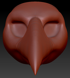 Feminine Toucan Head Base